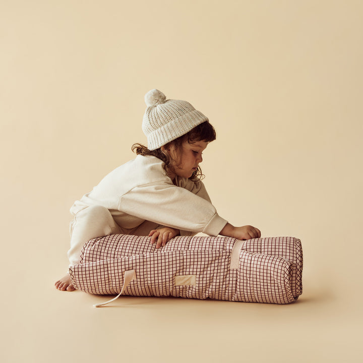 Wilson & Frenchy - Amber Check Nap Mat