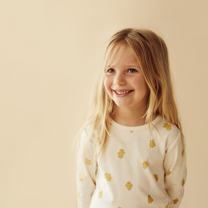 Wilson & Frenchy - Little Chick Organic Long Sleeved Pyjamas