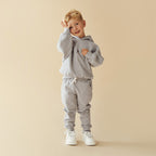Wilson & Frenchy - Charcoal Organic Terry Hooded Sweat