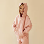 Wilson & Frenchy - Pretty Pink Organic Quilted Jacket