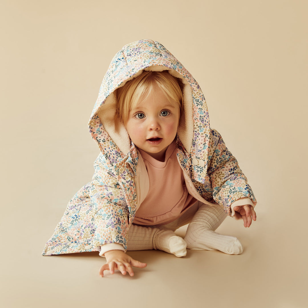 Wilson & Frenchy - Tiny Bloom Puffer Jacket