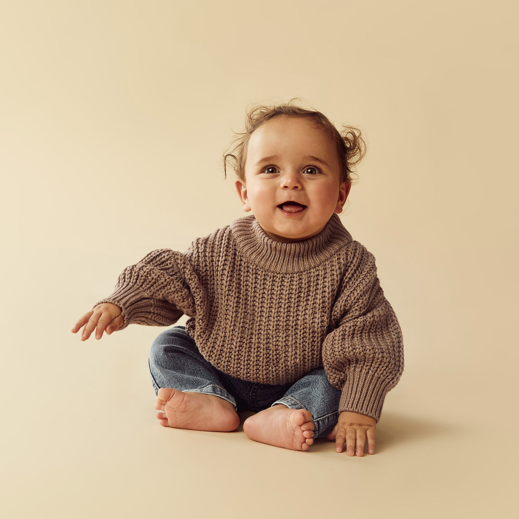 Wilson & Frenchy - Coco Speckle Organic Knitted Jumper
