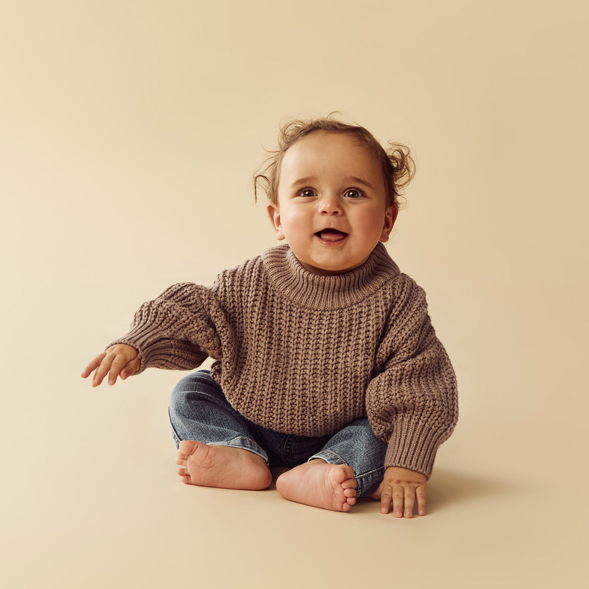 Wilson & Frenchy - Coco Speckle Organic Knitted Jumper