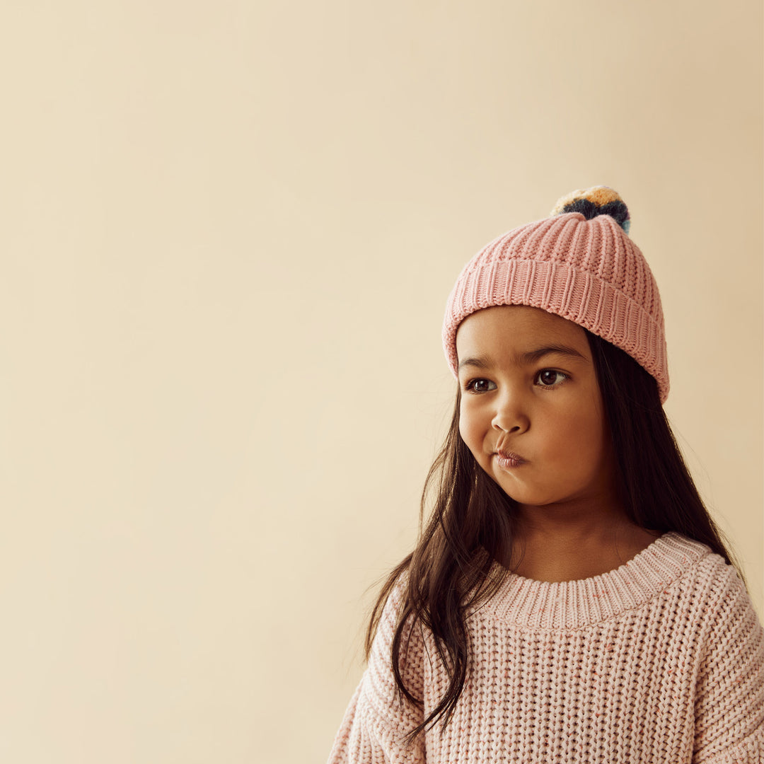 Wilson & Frenchy - Rainbow Organic Knitted Hat