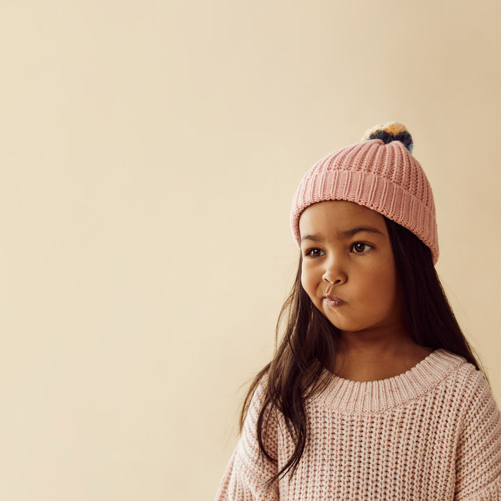Wilson & Frenchy - Rainbow Organic Knitted Hat