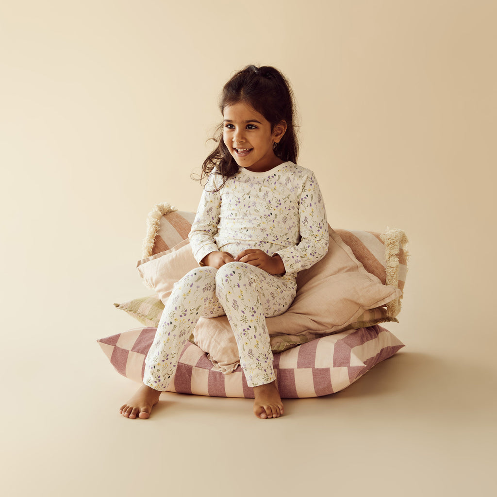 Wilson & Frenchy - Bella Floral Organic Long Sleeved Pyjamas