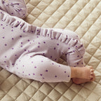 Wilson & Frenchy - Lulu Daisy Organic Waffle Ruffle Zipsuit