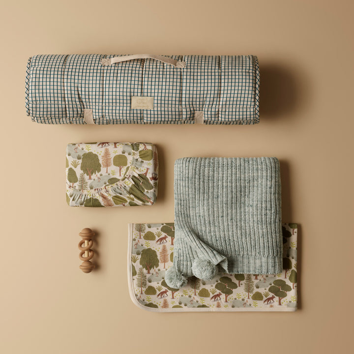 Wilson & Frenchy - Fern Check Nap Mat