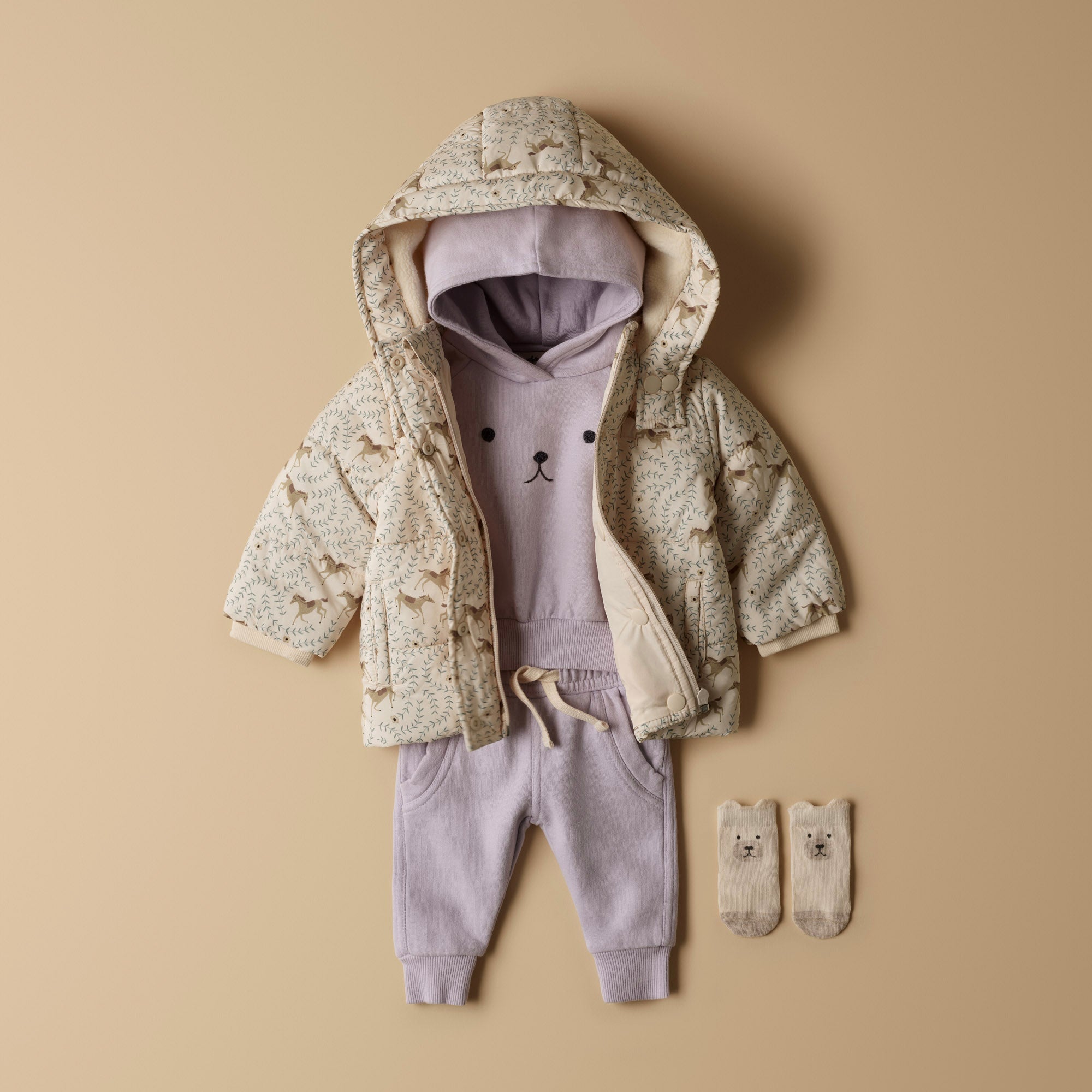 Wilson & Frenchy - Lavender Organic Terry Sweat Pant
