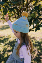 Lemon Merino Beanie