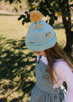 Lemon Merino Beanie