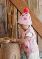 Strawberry Fields Merino Beanie