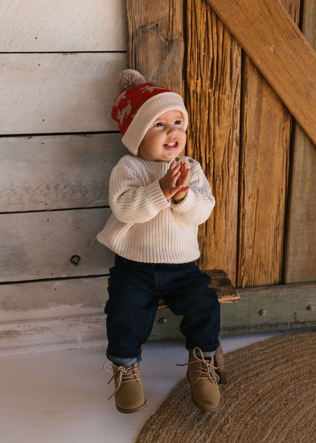 Puppy Dog Merino Beanie