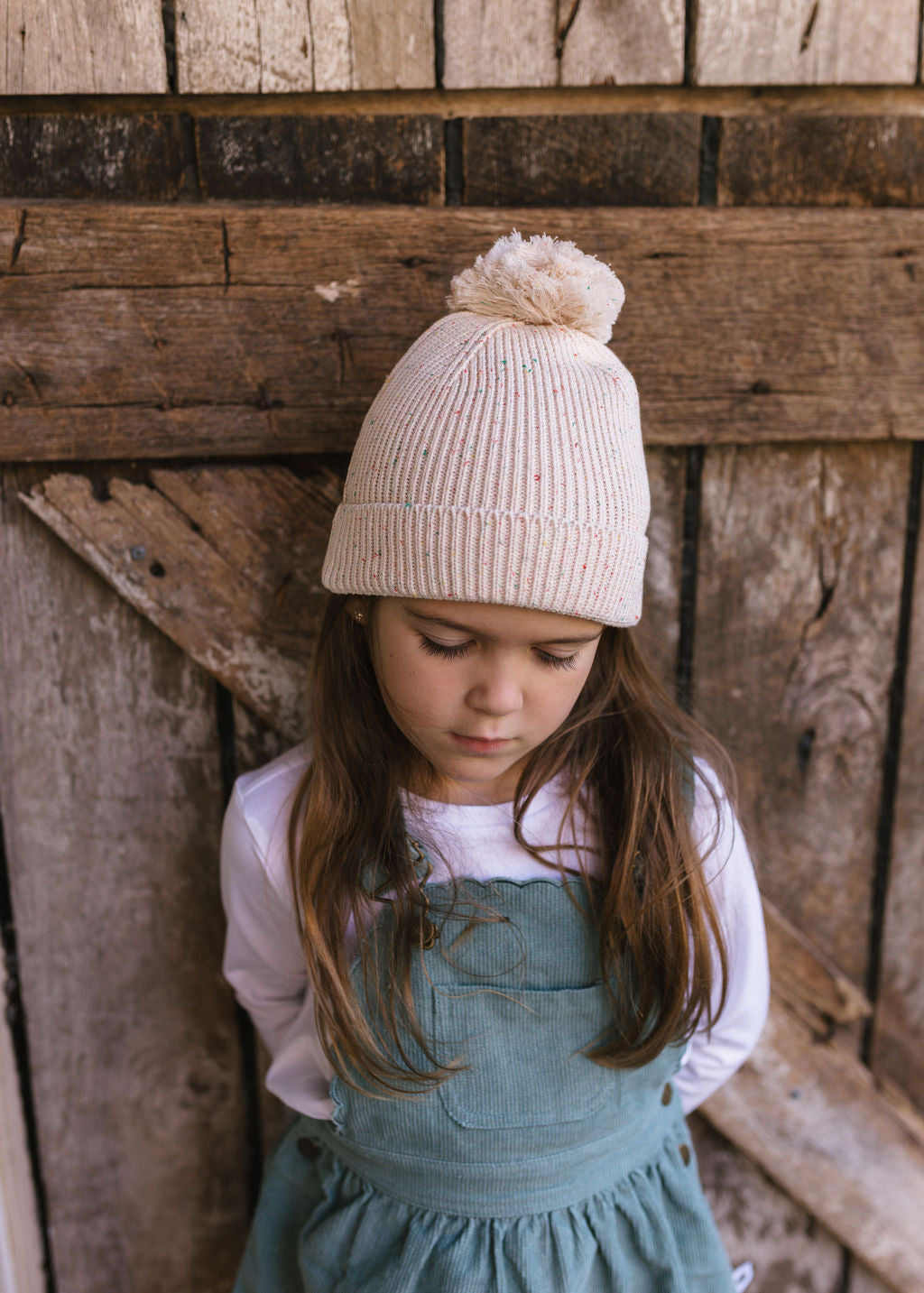 Stargaze Beanie Pink Speckle