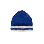 Denmark Beanie Blue and Cream