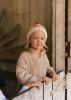 Crossroads Beanie Brown and Caramel