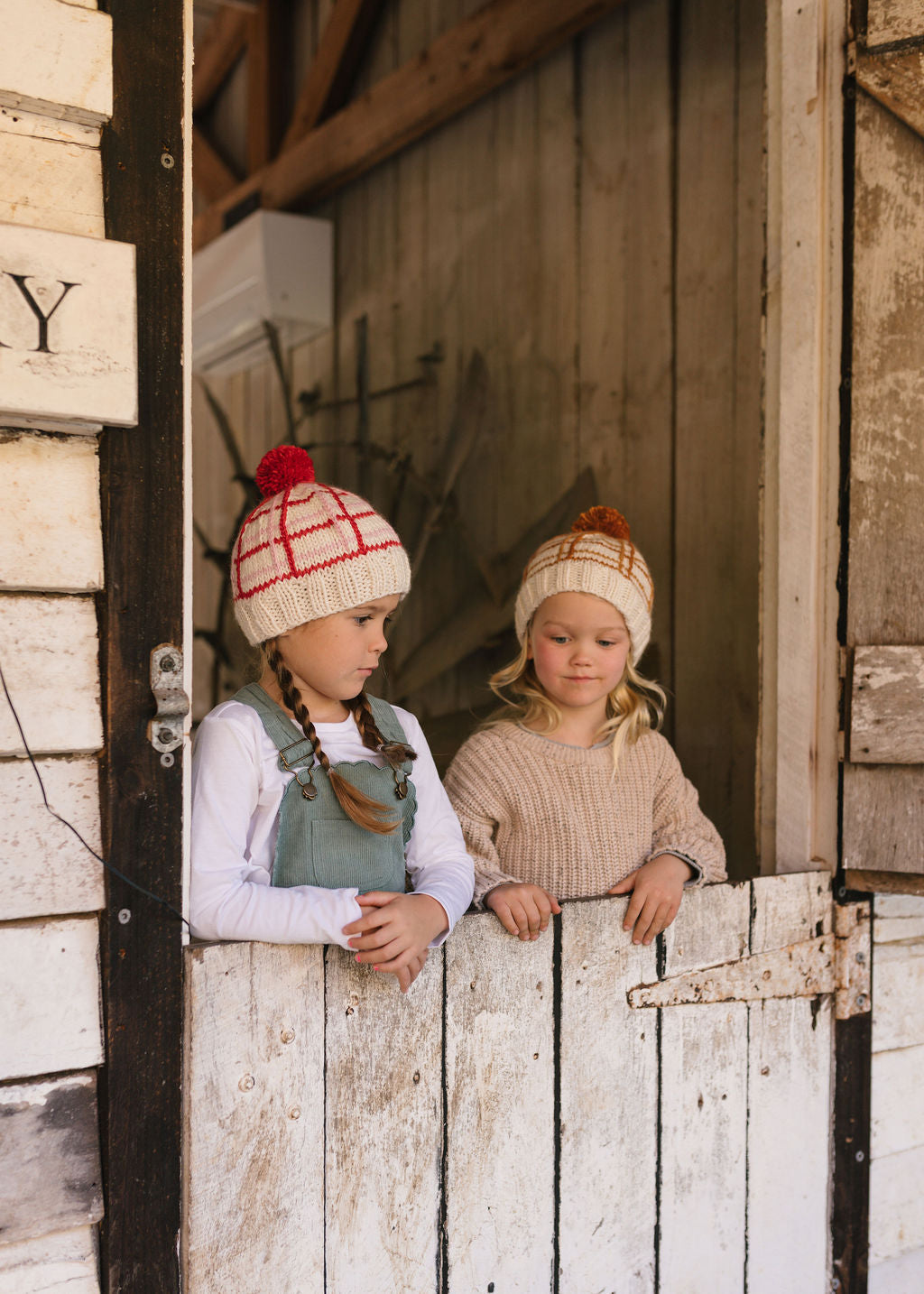 Crossroads Beanie Brown and Caramel