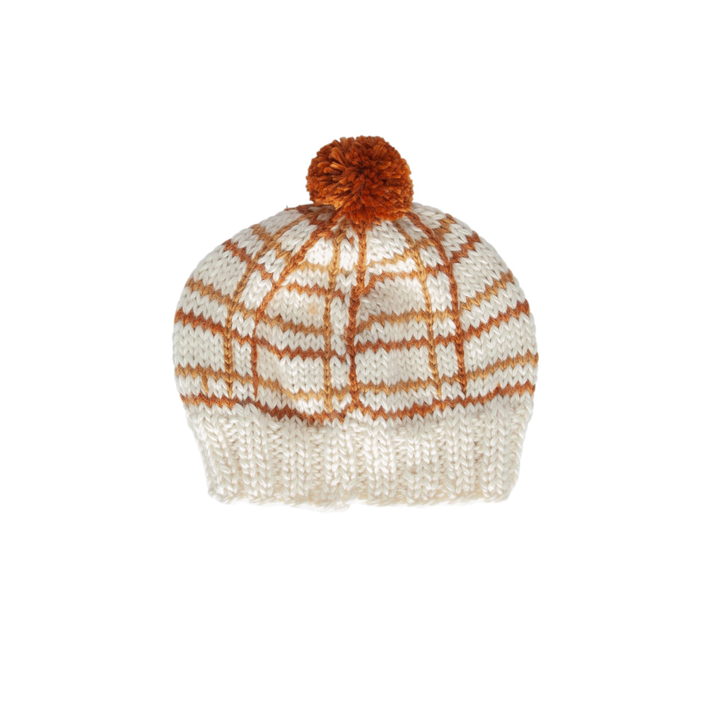 Crossroads Beanie Brown and Caramel