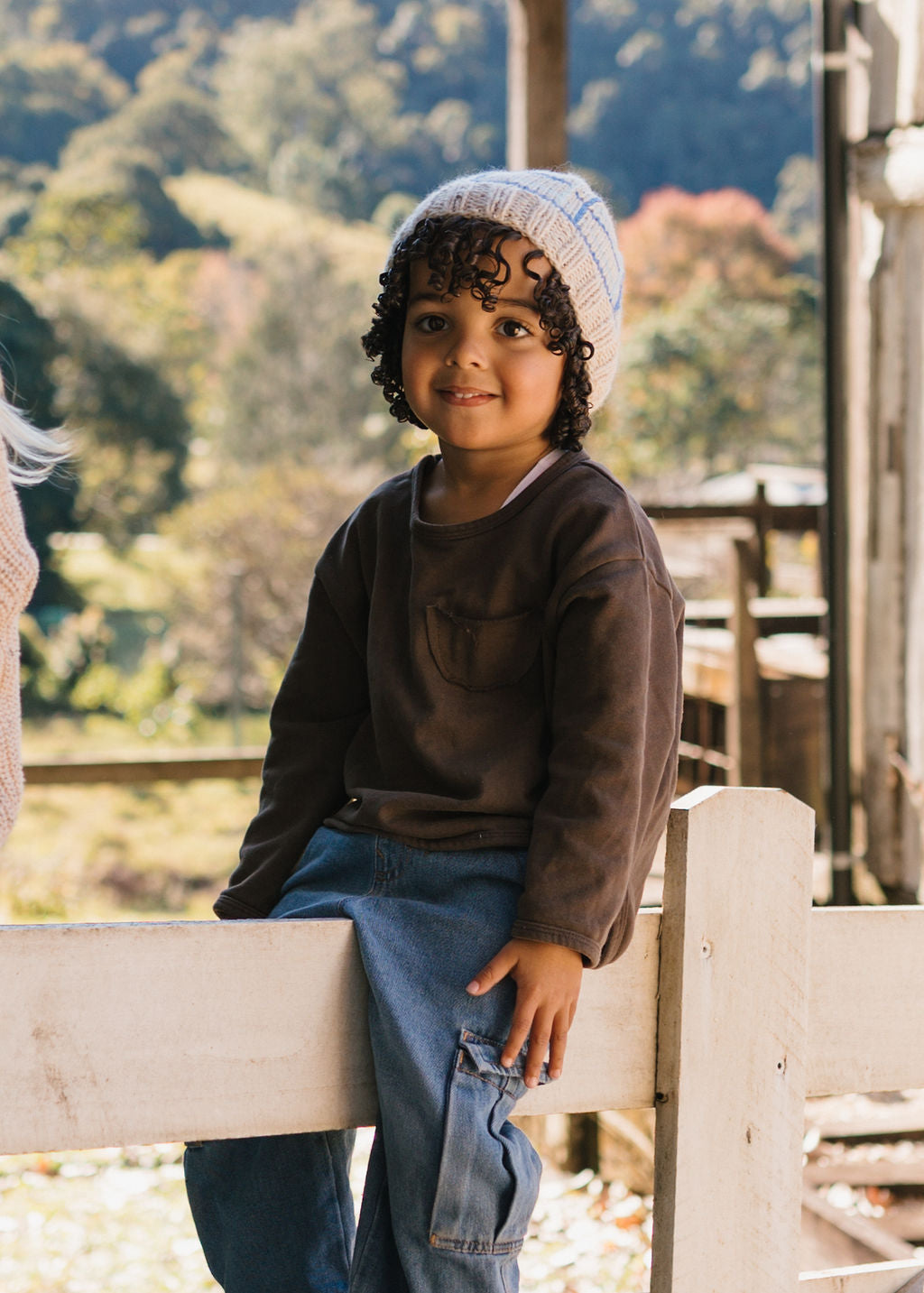 Crossroads Beanie Blue