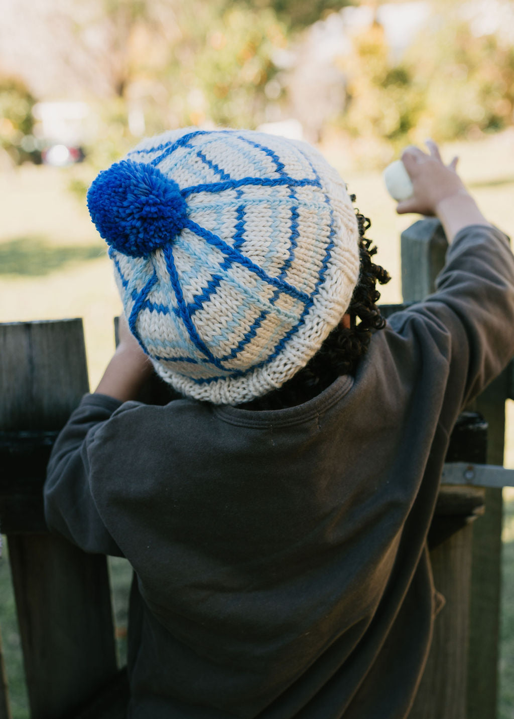 Crossroads Beanie Blue