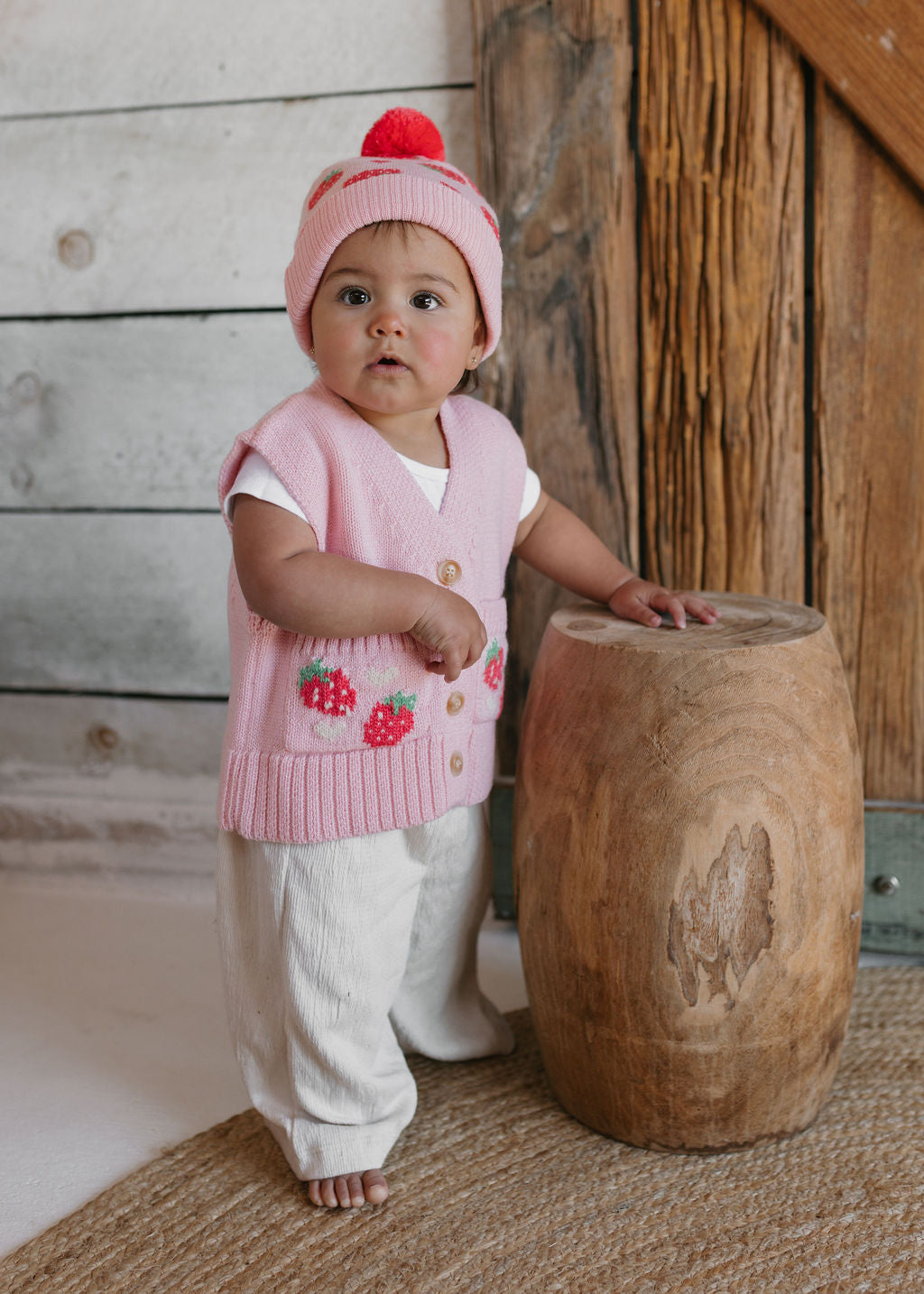 Strawberry Fields Merino Vest