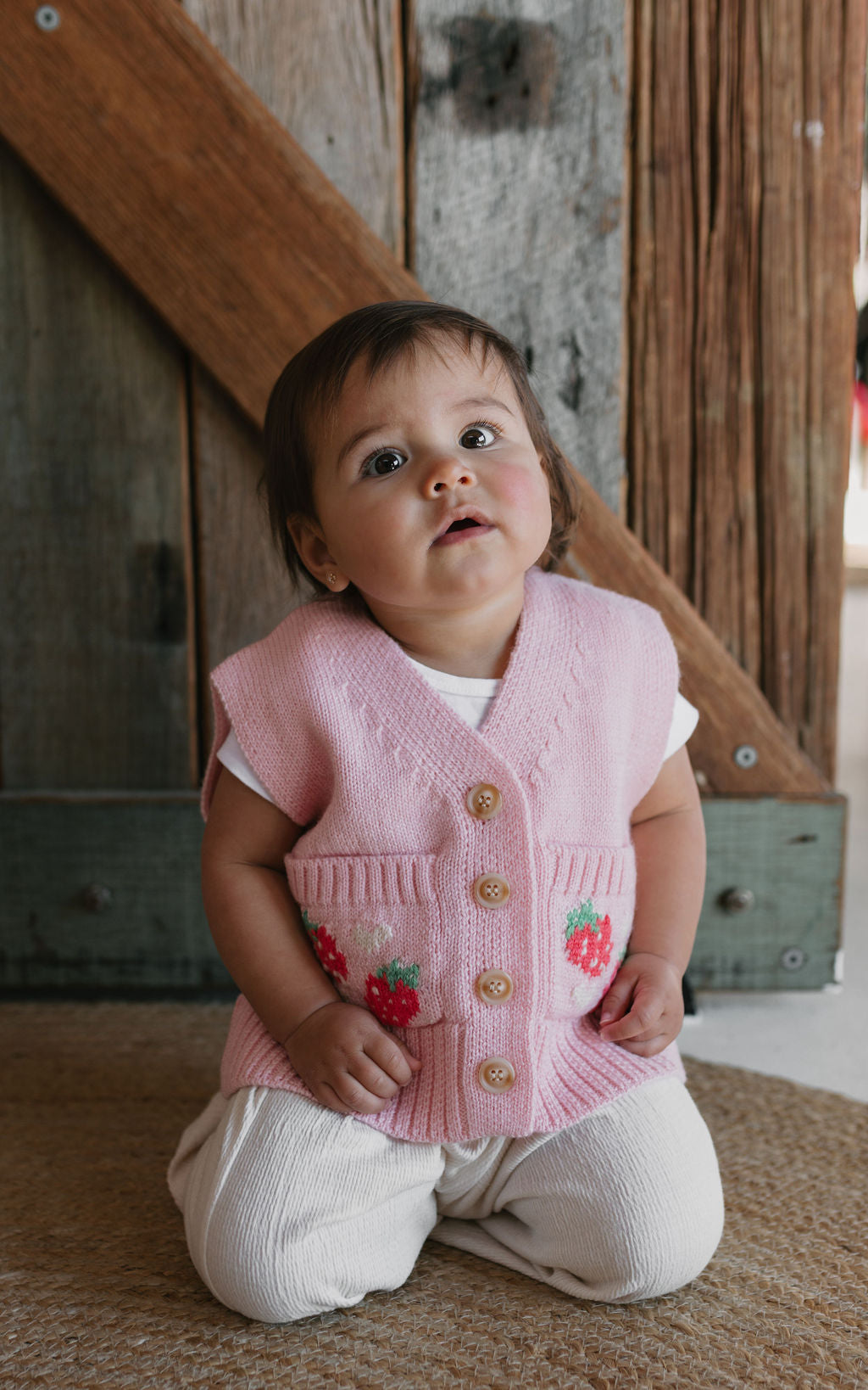 Strawberry Fields Merino Vest