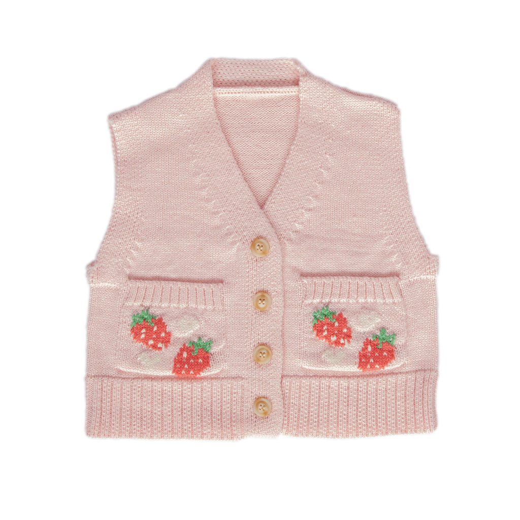 Strawberry Fields Merino Vest