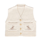 Puppy Dog Merino Vest