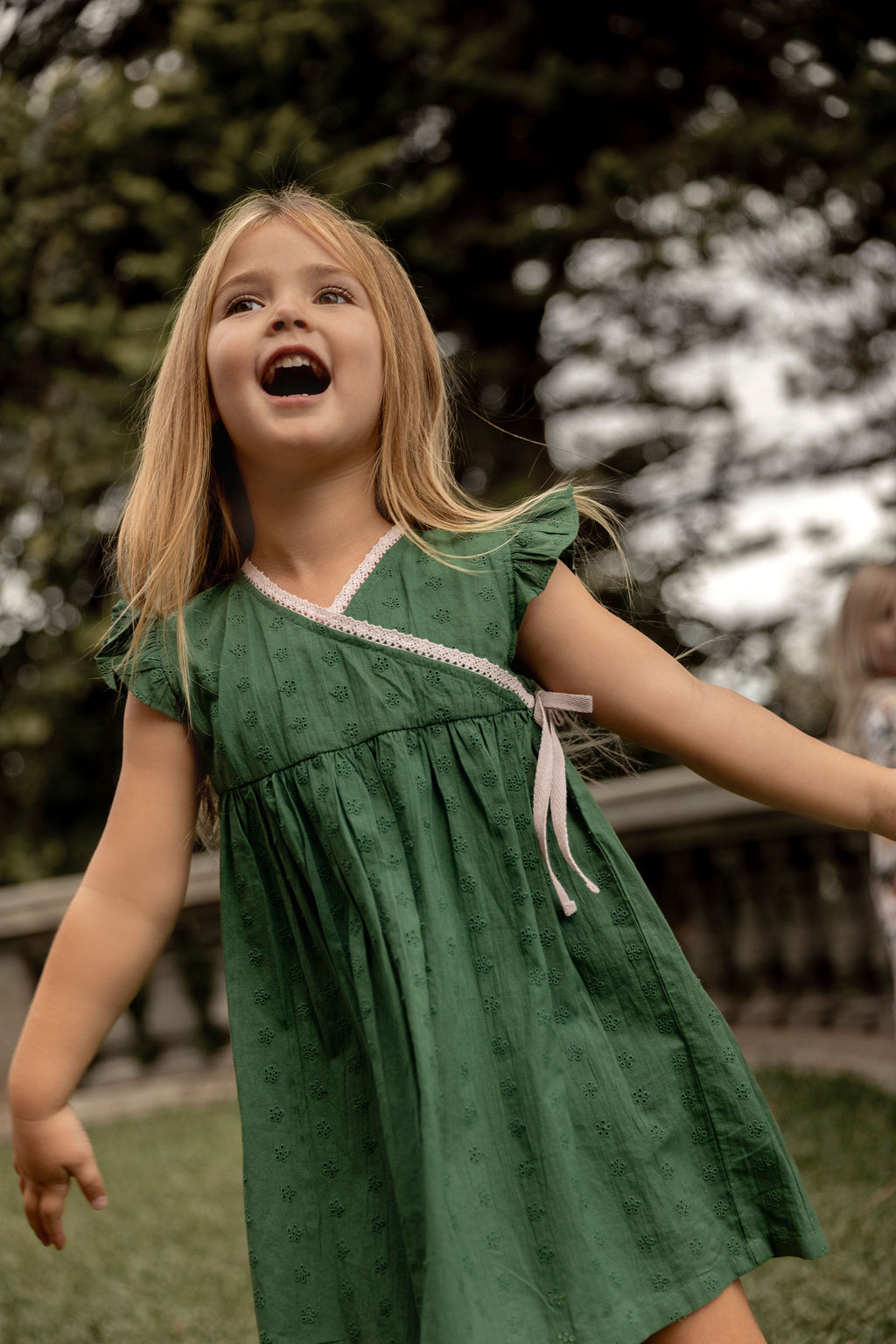 Daisy Dress - Eucalyptus