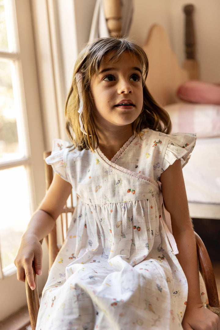 Alex and Ant Daisy Dress - Nature Sketch