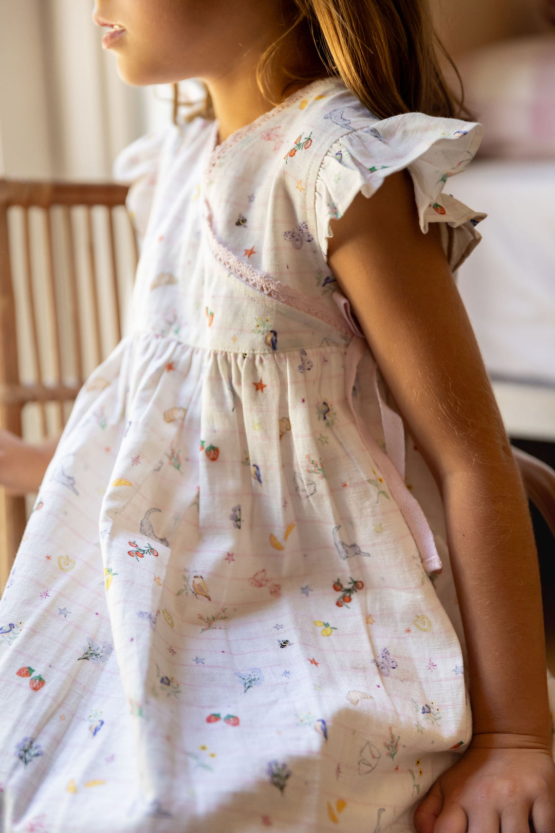 Alex and Ant Daisy Dress - Nature Sketch