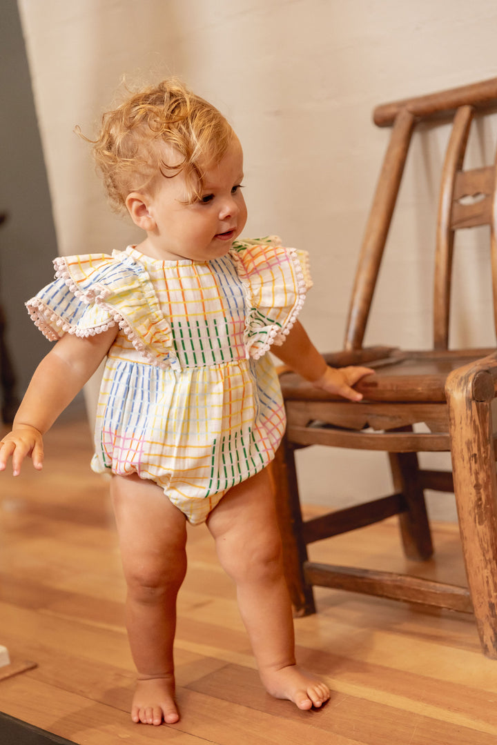Alex and Ant Louisa Playsuit - Crazy Gingham