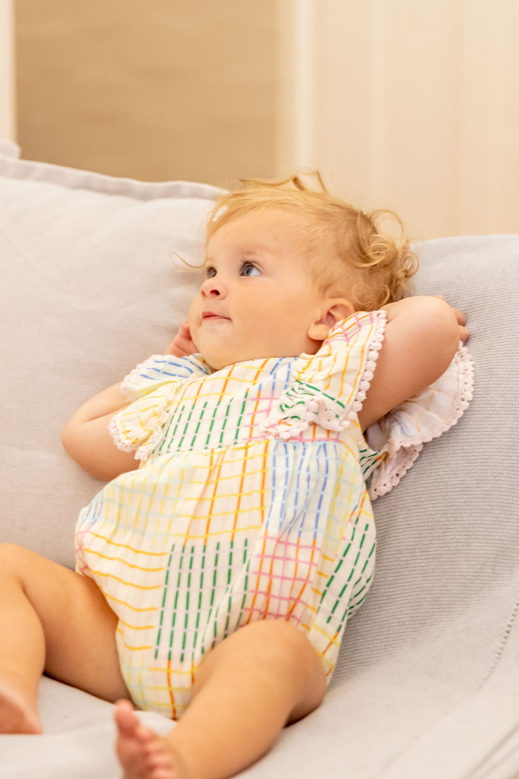 Alex and Ant Louisa Playsuit - Crazy Gingham
