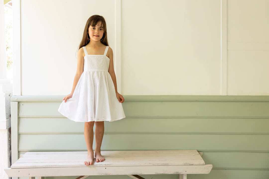 Alex and Ant Gloria Dress - White