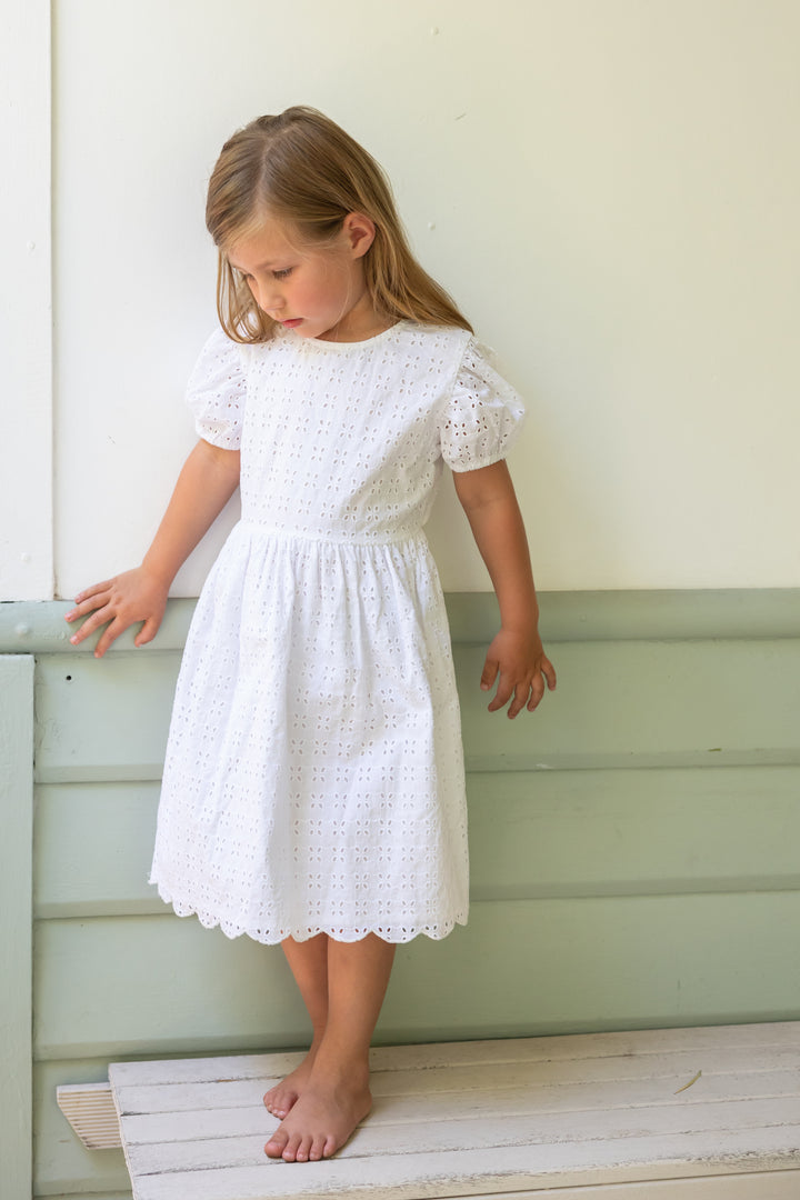 Alex and Ant Aria Dress - White