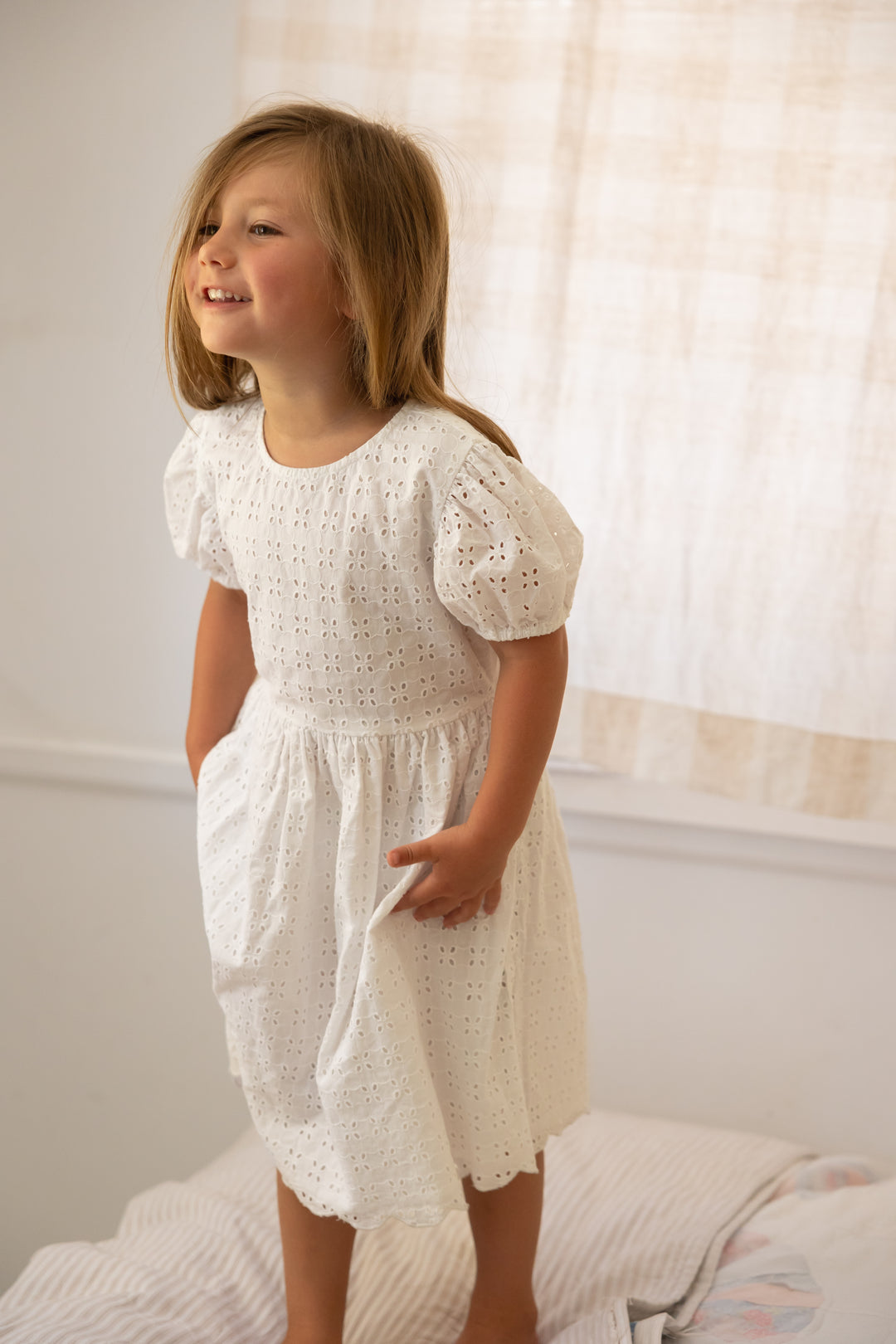 Alex and Ant Aria Dress - White