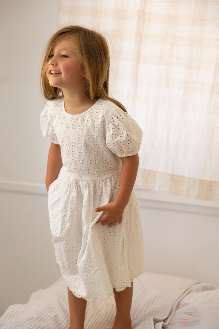 Alex and Ant Aria Dress - White