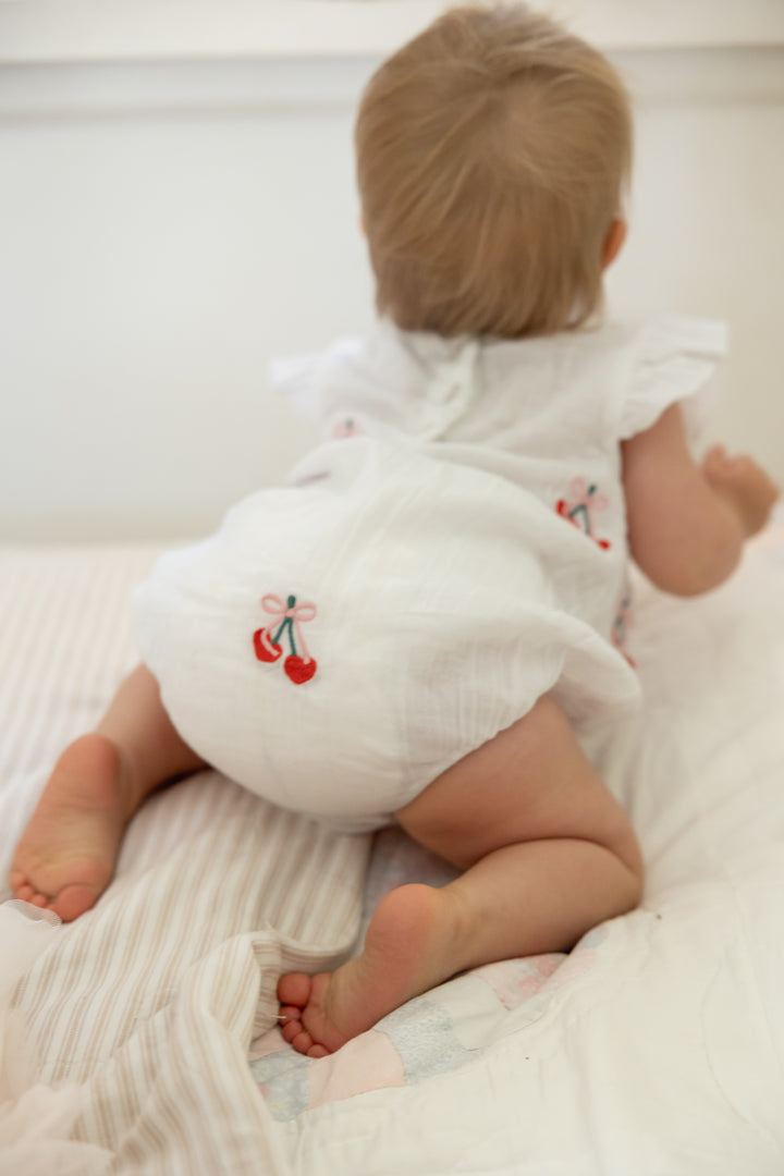 Alex and Ant Pretty Romper - White