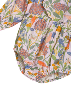 Alex and Ant Charlotte Playsuit - Pink Bird Flower