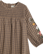 Amelia Dress - Coffee/Black