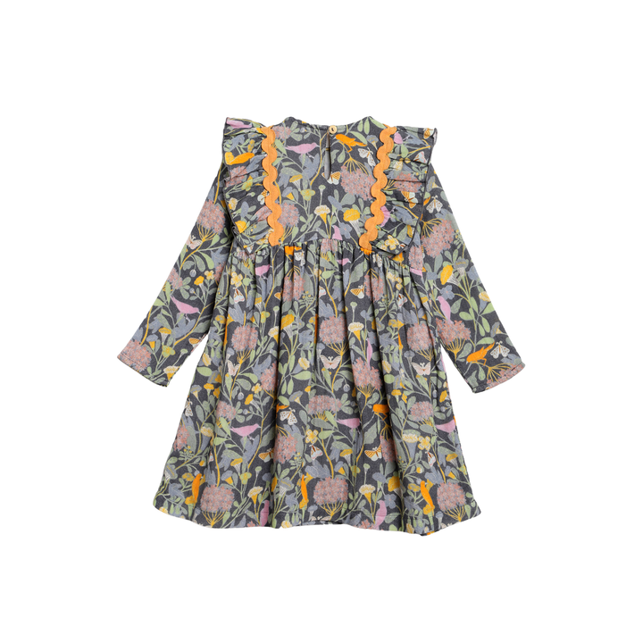 Alex and Ant Ingrid Dress - Navy Bird Flower