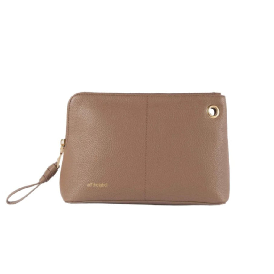 Luxe Medium Pouch - Pecan