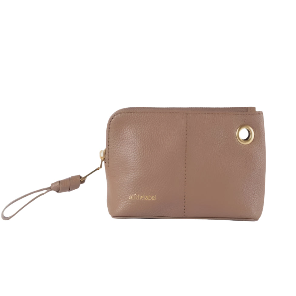Luxe Petite Pouch - Pecan