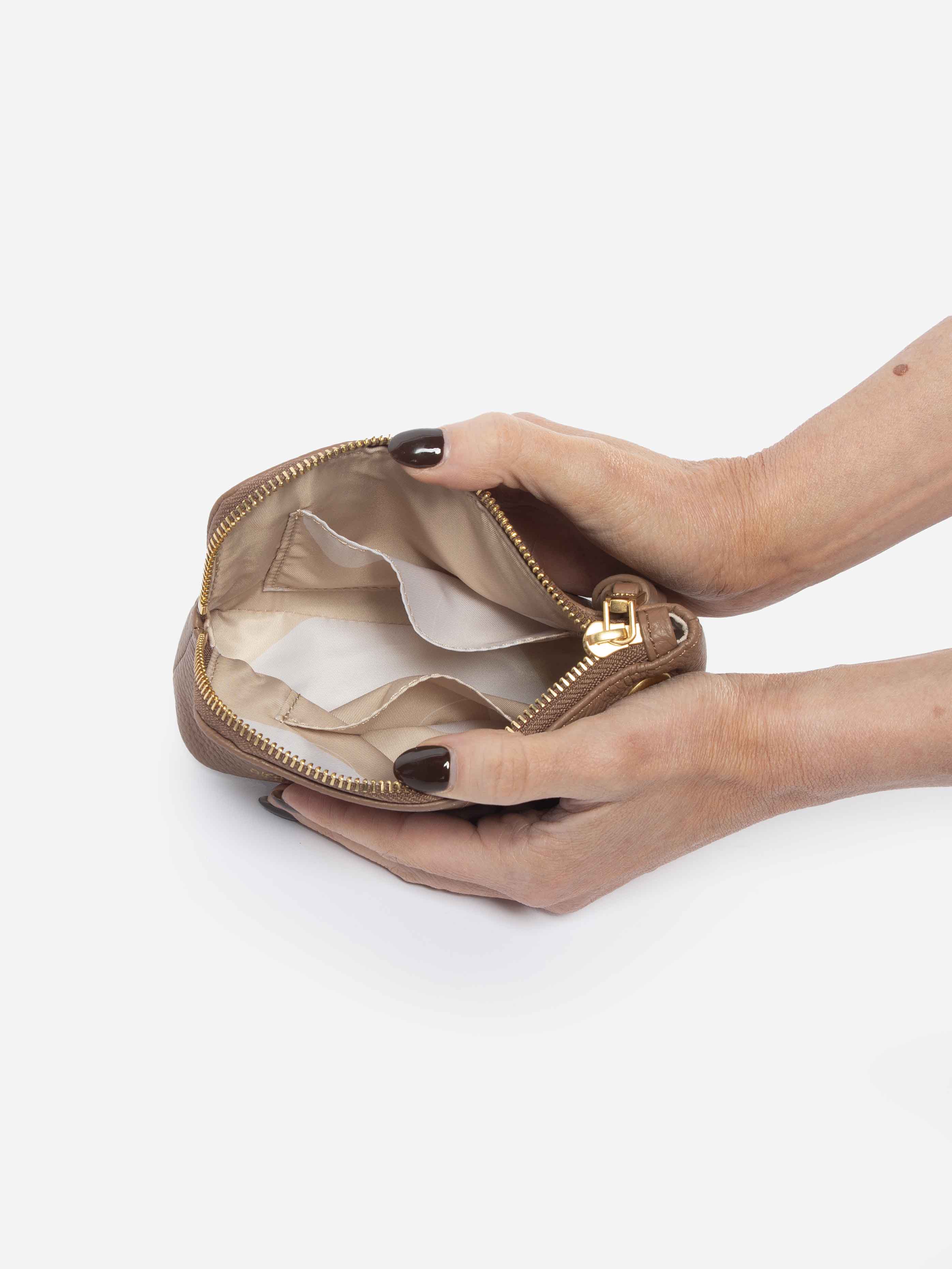 Luxe Petite Pouch - Pecan