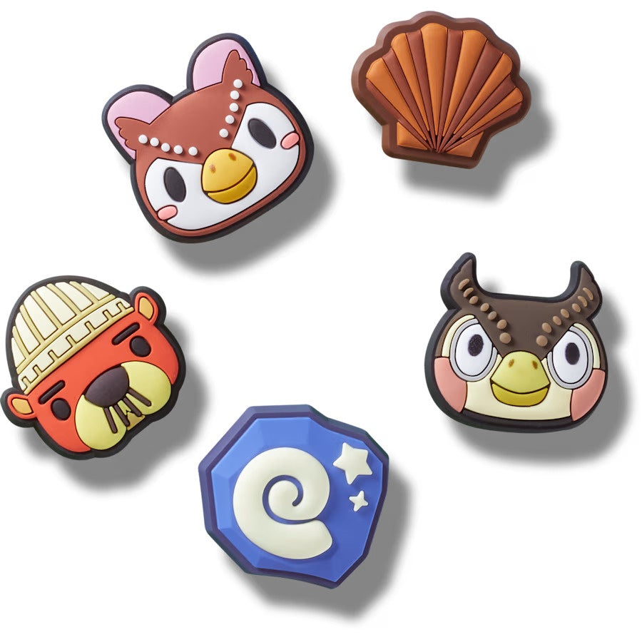 Jibbitz Charms - Animal Crossing Collector 5Pk