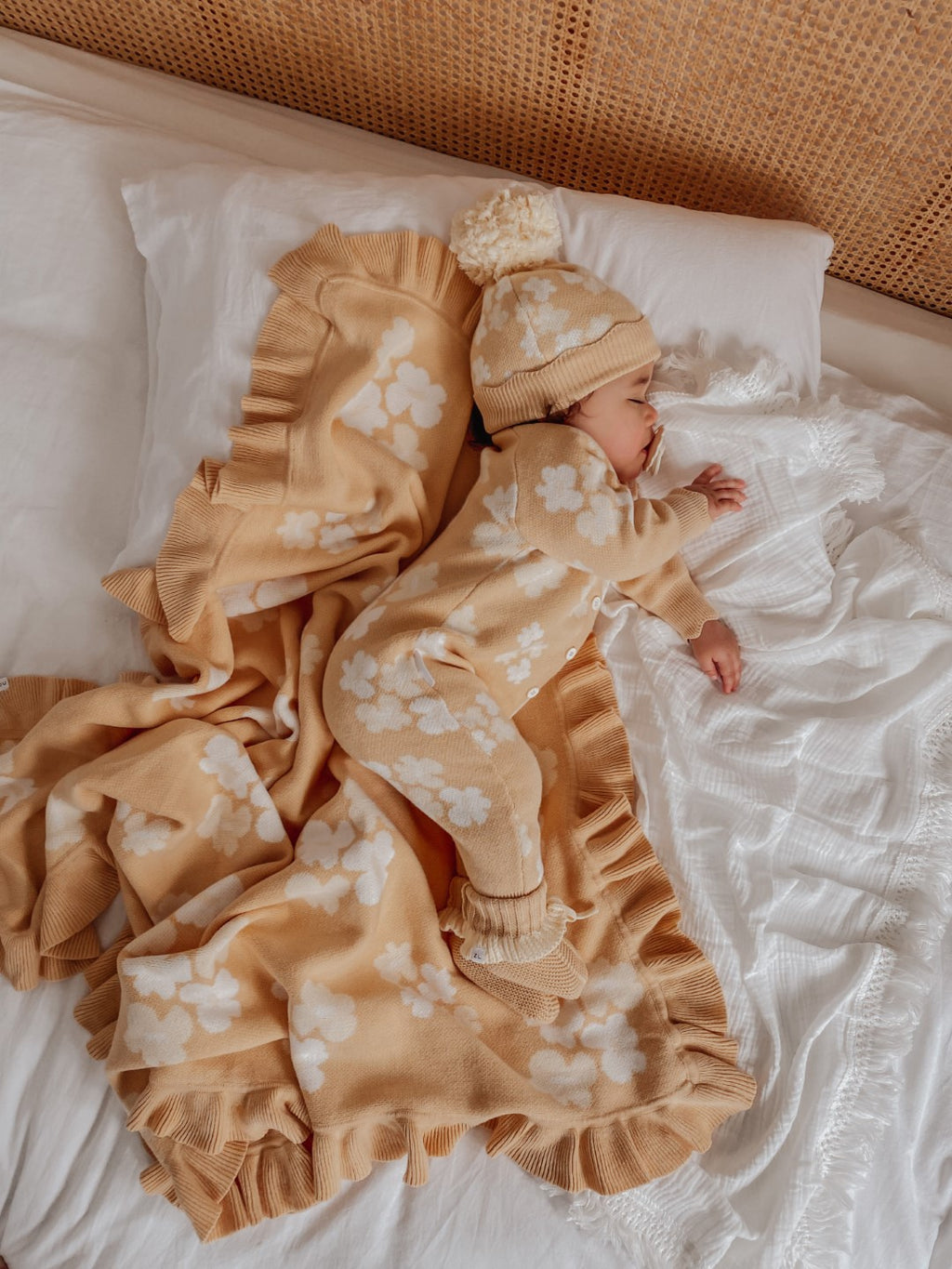 Ziggy Lou - Classic Knit Romper | Poppy