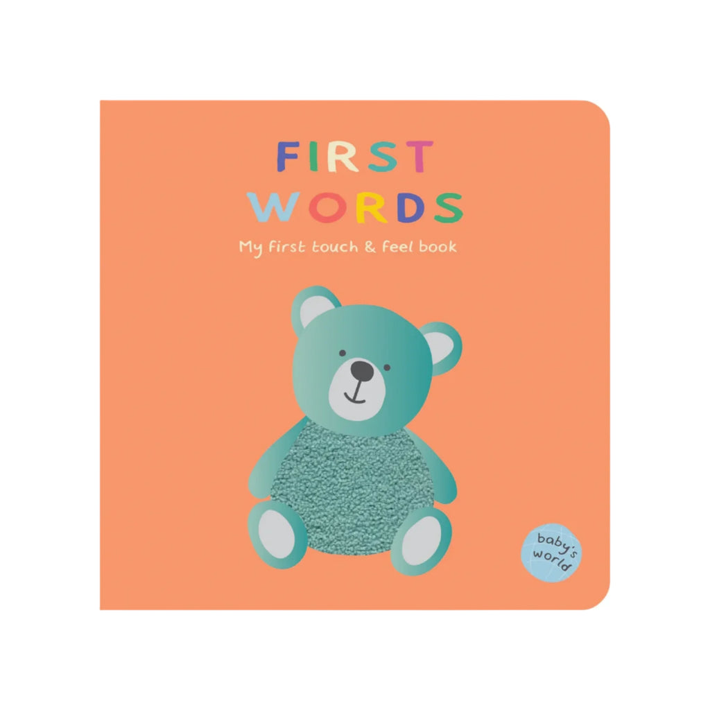 Babys World - Touch and Feel Board Book - First Words