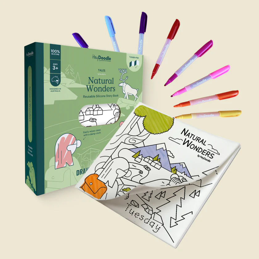 Hey Doodle Tales - Natural Wonders