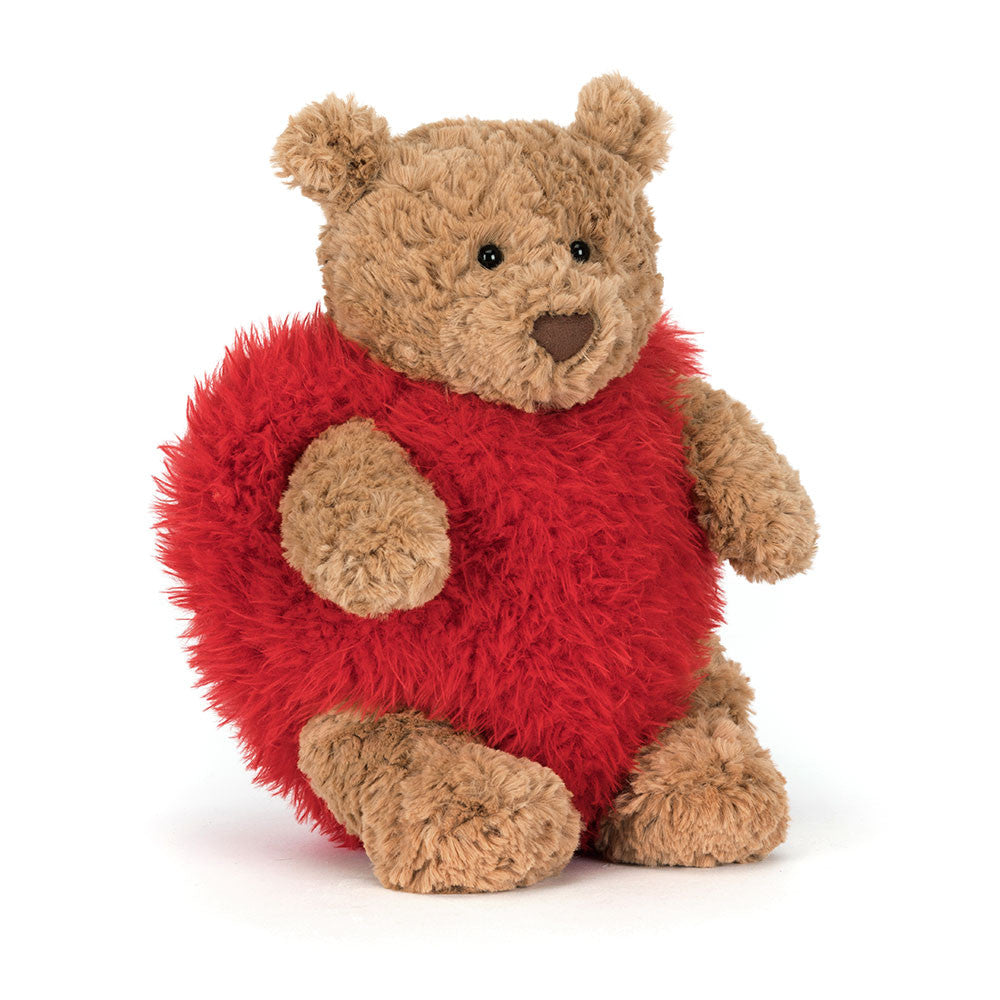 Bartholomew Bear 'Heartthrob'ハート Bartholomew Bear 'Heartthrob' - Official Jellycat