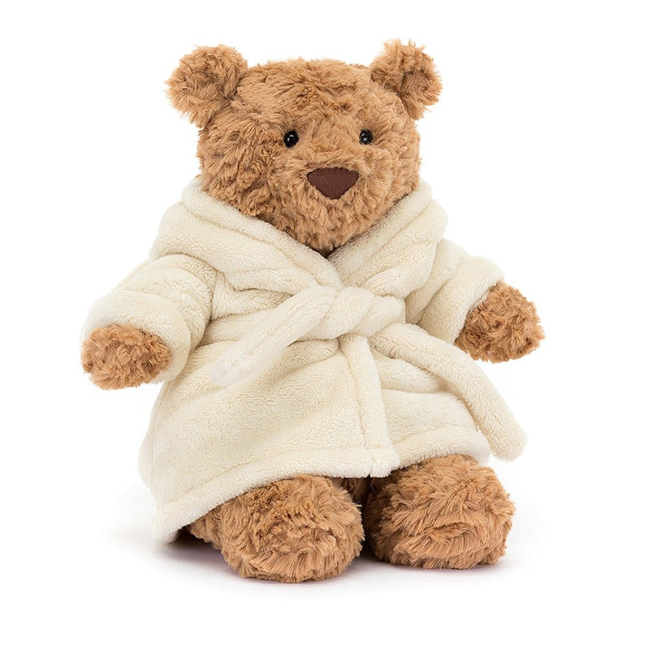 Jellycat Bartholomew Bear Bathrobe Daisy And Hen jellycat-bartholomew-bear-bathrobe-daisy-and-hen